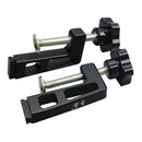 2x Heavy Duty Steel Frame Reinforced Welding Work Clamp - 6 Inch T Slot Grip
