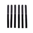 50 Pieces Black Reusable Fastening Cable Cord Tie Organizer Tidy Ties Cord Wire Cable Strap Hook and Loop Tape Management Tool
