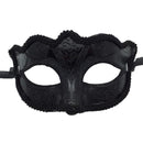 Black Eye Mask Men Ladies Masquerade Ball Mask Venetian Party Eye Mask for Carnival Halloween Xmas Party