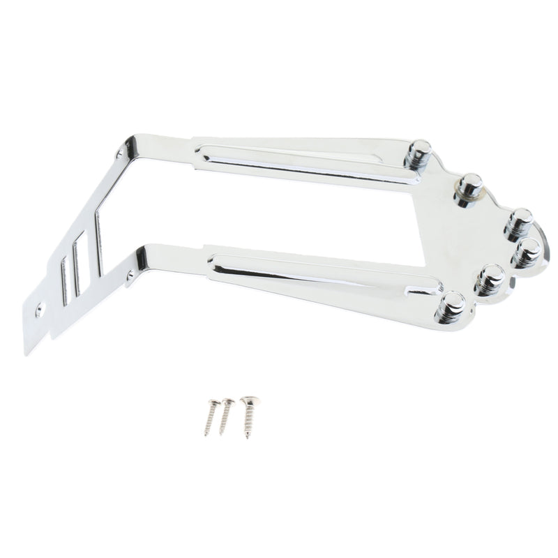 1 Set Metal Guitar Bridge Tailpiece with Screws for Jazz Electric Guitar Parts
