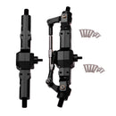 Metal Front + Rear Bridge Axle Set for WPL 1/16 Military Truck RC Car Part Model Upgrade Accessories