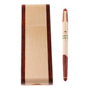 Exquisite Beige Rollerball Pen + Case Box Gel Pen Container Gift Writing Equipment
