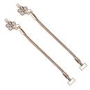 2 Pieces Bridal Women High Heel Shoes Decoration Shoe Charm