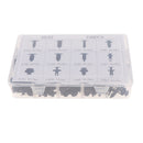 240pcs Fender Clip,Plastic Clips for Car,Push-Type Bumper Fasteners Rivet Clips Auto Clips & Fastener