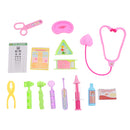 15 Pieces Doctor Kit Set Hospital Pretend Play Toy for Children Role Play