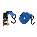 1700lbs Heavy Duty Ratchet Tie Down Strap 14.8ft x 1 Inch for Boat/Truck/Trailer/Vehicle/Bike/Cargo/Motorcycle