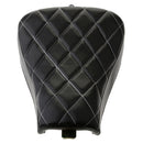 White Stitching Front Driver Solo Seat Cushion For Harley Sportster XL1200