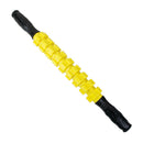 Travel 9 Wheels Trigger Point Massage Stick Gym Body Muscle Threapy Roller