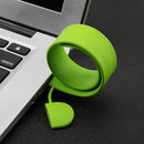 Green Magic Ruler Slap Band USB2.0 Flash-Memory Stick Storage Thumb for PC 64GB