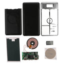 Dual USB Mobile Power Bank Case, Wireless Charger Power Bank Case 10000mAh, Portable Charger Qi Wireless Charging Pad for iPhone X iPhone 8 Plus/8/7 Plus Galaxy S9/S8/S7 Note 8/7