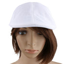 Womens Fashionable Comfortable Lightweight Beret Hat Sun Hat Summer Clothing Accessory White