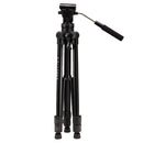 KINGJOY VT-1500 Professional Video Studio Photo Aluminum Tripod with Fluid Head for Canon DSLR Camera