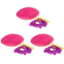 3pcs Plastic Speed Shuttle Pull Ball 2 Player Interaction Playground Fitness Sports Toy Pink Â–L