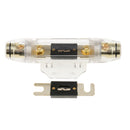 Inline Water Resistant ANL Holder 0 GA 4 Gauge Fuseholder and 150 Amp Fuse