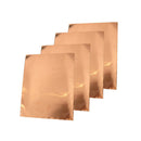 4 Pieces Guitar Copper Foil Tape EMI Shielding Tape for Electrical Repair 30x22.5cm