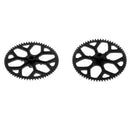 2pcs Plastic Main Gear Spare Parts for WLtoys XK K120 RC Helicopter Aircraft