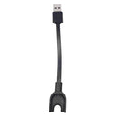 USB Charging Charge Cable Cord for Xiaomi Mi Band 3 Smart Watch Black
