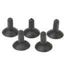 Pack of 5 Outdoor Camping Awning Tent Thunder Protector Insulating Rubber Cap