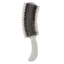 Professional Plastic Hair Brush Salon Styling Hairbrush Anti-Static Curling Long Hair Comb Frizz Free Nylon Bristle
