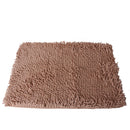 Soft Fluffy Bathroom Kitchen Bedroom Doorway Shaggy Rug Non Slip Bath Mat Shower Carpet Camel Color