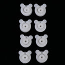 8 Pieces Quilt Clip Bed Sheet Cover Quilt Clips Fasteners White