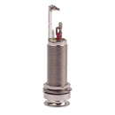 GT223 Brass Threaded Cylinder Style Guitar End Pin Stereo Jack Socket for Guitar Bass Mandolin