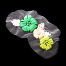 Ribbons Embroidery Flower Sewing Applique Embellishments Patch for Clothes Dress Decor