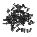 Nylon Push Type Car Clips for Ford Audi Landrover Honda 21075686 30Pcs Black