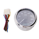Universal Tachometer Gauge LCD Tacho Hour Meter 12/24V 0-4000 RPM 85mm
