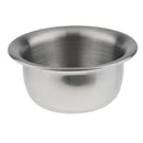 Rustproof Durable Stainless Steel Men's Shaving Brush Mug Bowl Men Barber Beard Shave Soap Cup - Diameter 65mm