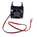 24V Blue Injection Molding V6 Radiator Fan With Fan Cover For 3D Printer DIY
