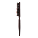 Wooden Handle Brush Bristle Hair Comb Brush Three Rows Hair Wig Comb Teasing Hairbrush