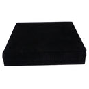8 Comparament Protective Adjustable Eyeglass Sunglasses Carry Storage Case Cover Black Pair Of 12PCS