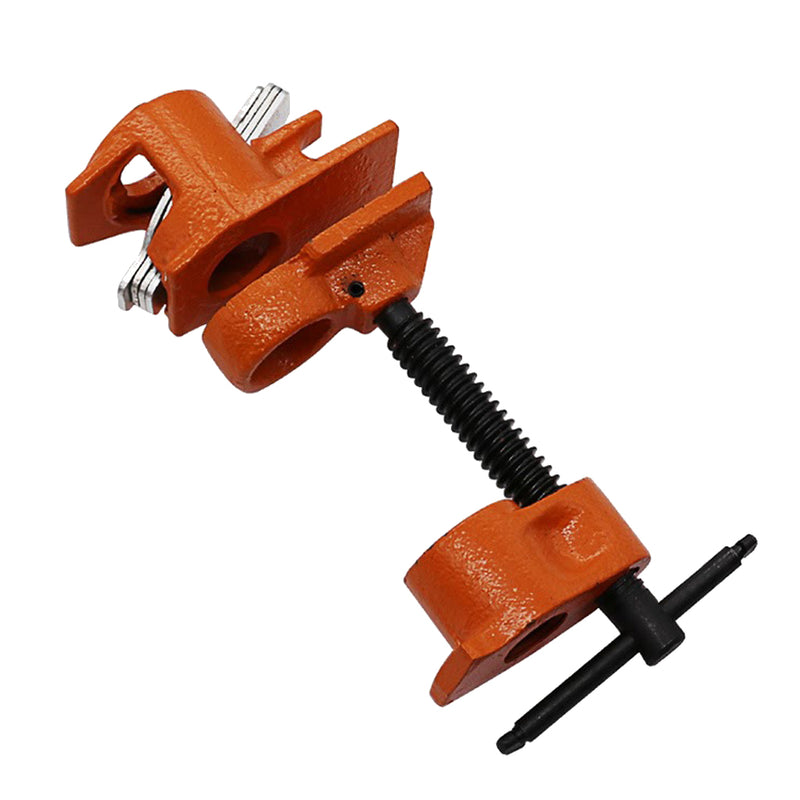 1/2inch Wood Gluing Pipe Clamp Set Heavy Duty Profesional Woodworking Metal