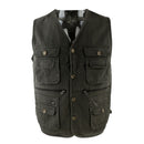 Men's Mesh Lined Fly Vest Waistcoat Cotton Leisure Photography Wading Fishing Jacket XXXXXL