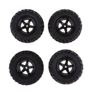 4Pcs 96mm Simulated 1:10 RC Climbing Car Wheel Tires Tyre for D90 F350 SCX10