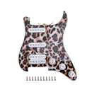 SSH Wooden Guitar Pickguard Maple with Decorative Pattern for ST Electric Guitars