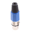 5PCS Speaker Cable XLR Female Connector End for Mic Audio Loudspeaker