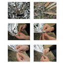 Waterproof Emergency Blanket Outdoor Rescue Thermal Space Survival Sleepin IGM