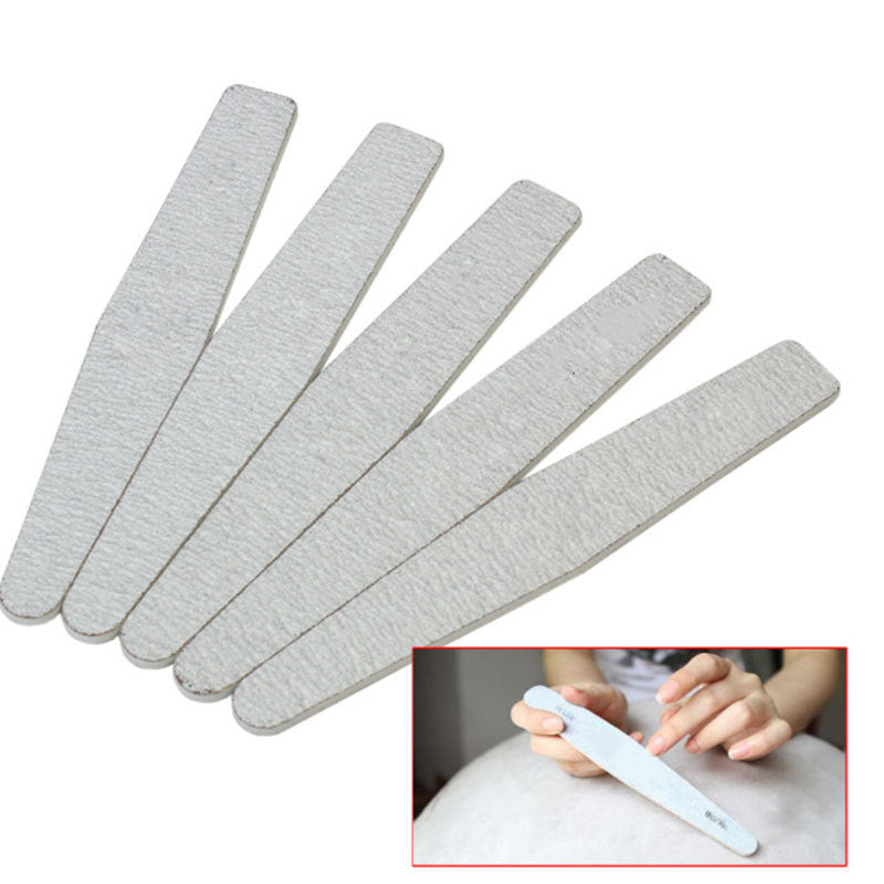 5 Buffer Lima 100/180 per Nail Art Ricostruzione Unghie Mano Piedi Kit Set Hot