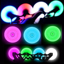 LED-Flash Light Inline Sliding Skate Wheels Roller Skate Rollerblade Replaceme b