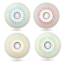 LED-Flash Light Inline Sliding Skate Wheels Roller Skate Rollerblade Replaceme b