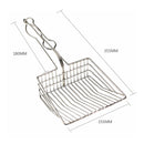 Cat Litter Scoop Metal Waste Scooper Poop Pet Sand Shovel Cleaning Tools YAS