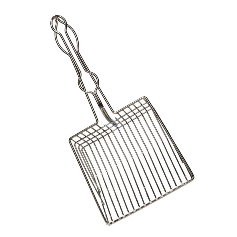 Cat Litter Scoop Metal Waste Scooper Poop Pet Sand Shovel Cleaning Tools YAS