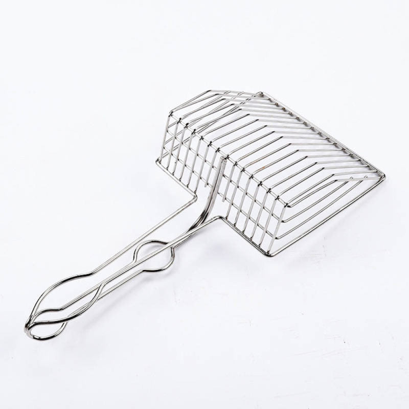 Cat Litter Scoop Metal Waste Scooper Poop Pet Sand Shovel Cleaning Tools Yfh