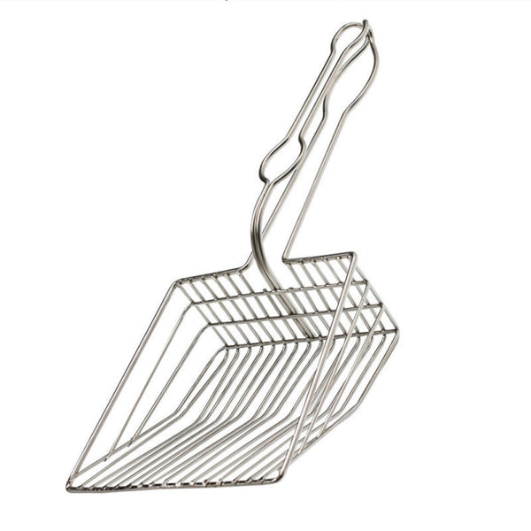 Cat Litter Scoop Metal Waste Scooper Poop Pet Sand Shovel Cleaning Tools YAS