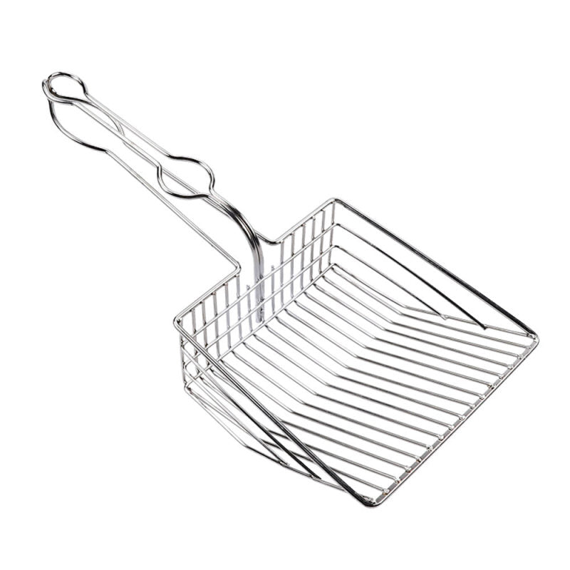 Cat Litter Scoop Metal Waste Scooper Poop Pet Sand Shovel Cleaning Tools YAS