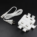 AC 5V 5Way Port USB Charger Adapter Hub Fast Charge 5 Port Wall Charge E TSN