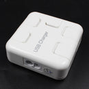 AC 5V 5Way Port USB Charger Adapter Hub Fast Charge 5 Port Wall Charge E TSN