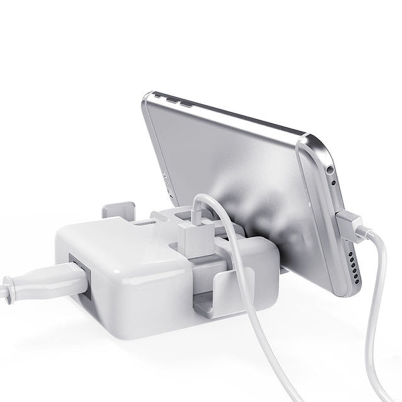 AC 5V 5Way Port USB Charger Adapter Hub Fast Charge 5 Port Wall Charge E TSN